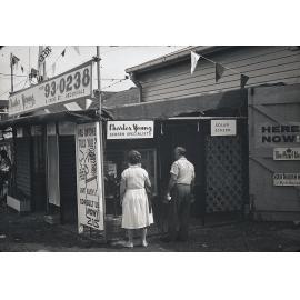 Shop display for Charles Young Fly Screen Specialists, Cross Street Brookvale