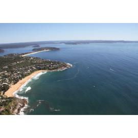  Big Swim aerial photograph, Palm Beach to Whale Beach 
