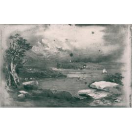 Ships entering Manly Cove, North Harbour, Manly, c1860s 