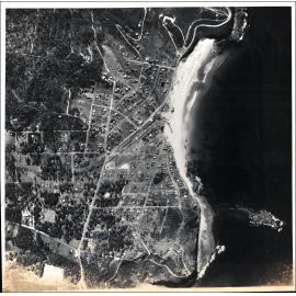 Aerial photograph of Newport, c1940s