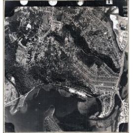 Aerial photograph of Wakehurt Parkway and North Narrabeen, c1960s