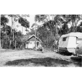 Early building and caravan , Terrey Hills