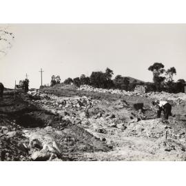 Construction of Alma Street, Clontarf, c1940s