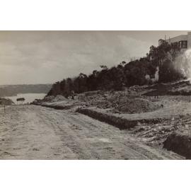 Construction on Alma Street, Clontarf, 14 September 1948