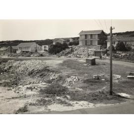 Construction at Bower Street, Manly, Sept 1955