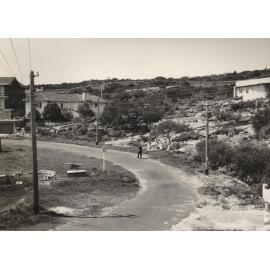 Bower Street under construction, Manly, Sept 1955