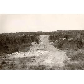 Curban Street extension, Balgowlah Heights, July 1955