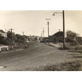 Balgowlah Road west from Kenneth Road, Balgowlah, 11th July 1946