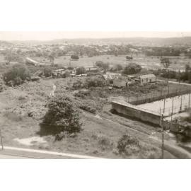 Balgowlah Road before construction of Graham Reserve, Balgowlah, c1950s