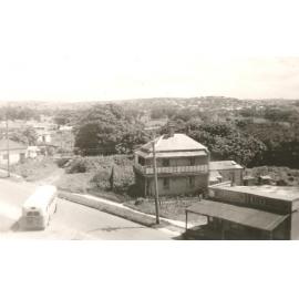 Balgowlah Road before construction on LM Graham Reserve, Balgowlah, c1950s