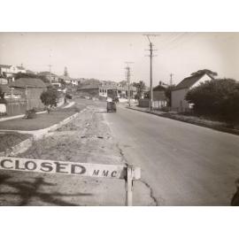 Balgowlah Road between Suwarrow and Daintrey St, Fairlight, June 1952