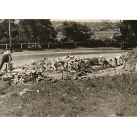 Balgowlah Road cnr Cemetery Road, Balgowlah, 17th November 1938