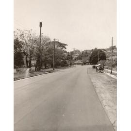 Balgowlah Road east to Suwarrow Street, Balgowlah, 1954