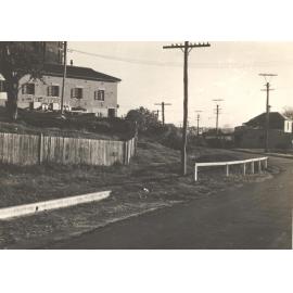 Balgowlah Road fronting the Gasometer, Balgowlah, 11th July 1946