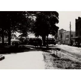 Belgrave Street with buses, 27th August 1948