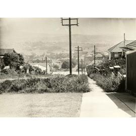 Bellevue Street east side, Fairlight, 23rd January 1948