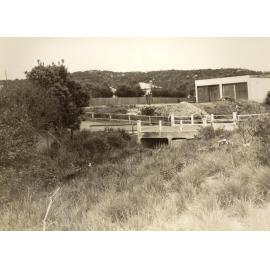 Burnt Bridge Creek with Kitchener Street bridge above, Balgowlah, August 1942