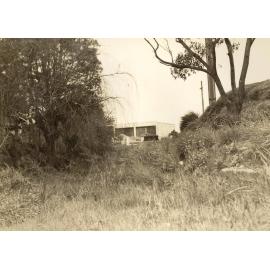 Burnt Bridge Creek with Kitchener Street bridge above, Balgowlah, August 1942