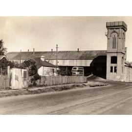 Bus depot Pittwater Road, Manly, 14th August 1941