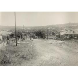 Brighton Street, unselaed road, Balgowlah, January 1948