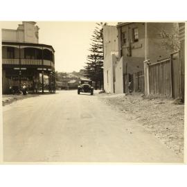 Collingwood Street corner Golf Parade, Manly, 14th September 1937