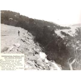 Subdivision Portion 658 off Castle Circuit, extension of road formation, Seaforth, 27th September 1960