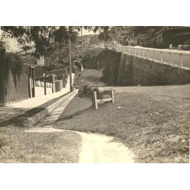 Clifford Avenue, with completed footpath and drainage, Fairlight, 22nd October 1931