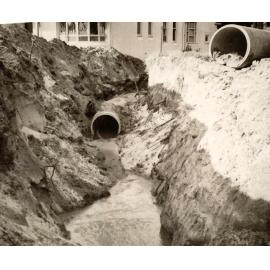 Clontarf drainage, Lot 8, Clontarf, 27th October 1950