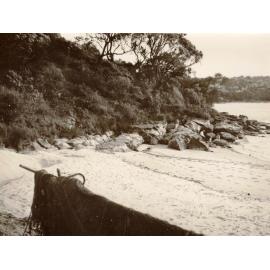 Clontarf Drainage, Rocky Point beach, Clontarf, 27th October 1950