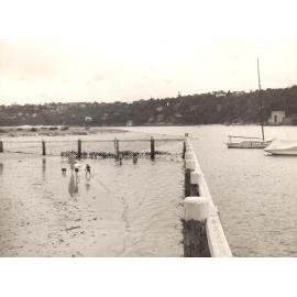 Clontarf Pool at low tide, Clontarf, 20th December 1949