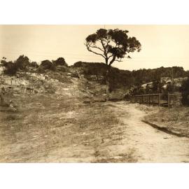 Condamine Street looking south Ernest Street to right, Balgowlah, 19th August 1933