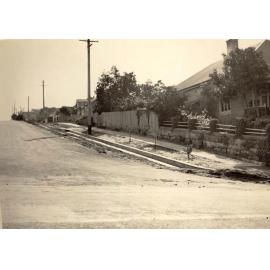 Condamine Street footpath east side, Balgowlah, 27th May 1932