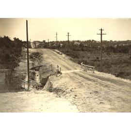 Condamine Street looking north between Ernest and New Streets, Balgowlah, 5th September 1935