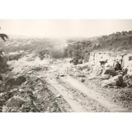 Curban Street extension, Balgowlah Heights, July 1955