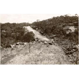 Cutler Road west from near Condamine Street, Clontarf, September 1951