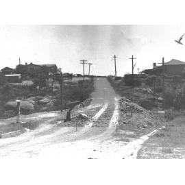Dudley Street at Burnt Bridge Creek, Seaforth, 22nd February 1939