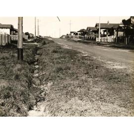 Dudley Street drain in Seaforth, 23rd August 1923