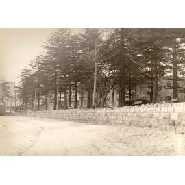 East Esplanade and wall, Manly, 14th September 1948