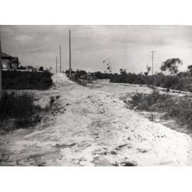 Ellery Parade from Clontarf Street, Seaforth, 11th February 1953