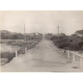 Ellery Parade from Redman Street east, Seaforth, April 1954