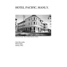 Hotel Pacific, North Steyne, Manly