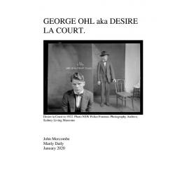 George Ohl aka Desire La Court
