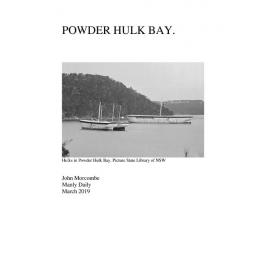 Powder Hulk Bay, Middle Harbour