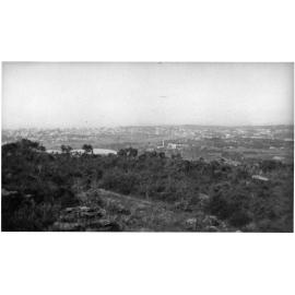 Looking from Coles Road, Freshwater, across to Manly Lagoon