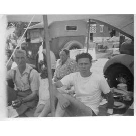 Milton Gibson, Susan Gibson & Norman Goldsmith at Dee Why