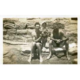 Norman, Judith & John Goldsmith at Palm Beach