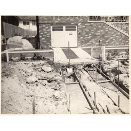 Construction continues at 21 Radio Avenue, Balgowlah Heights, December 1953