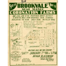 Coronation Farms, Brookvale: Subdivision Plan