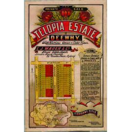 Telopia Estate, Dee Why: Subdivision Plan
