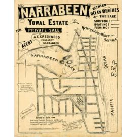 Yowal Estate, Narrabeen: Subdivision Plan